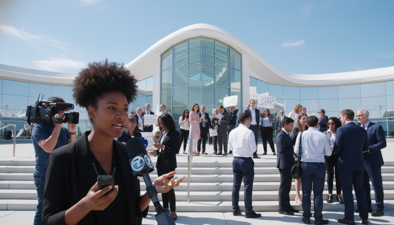 Saskatoon's City Hall just had a Nollywood real estate drama.