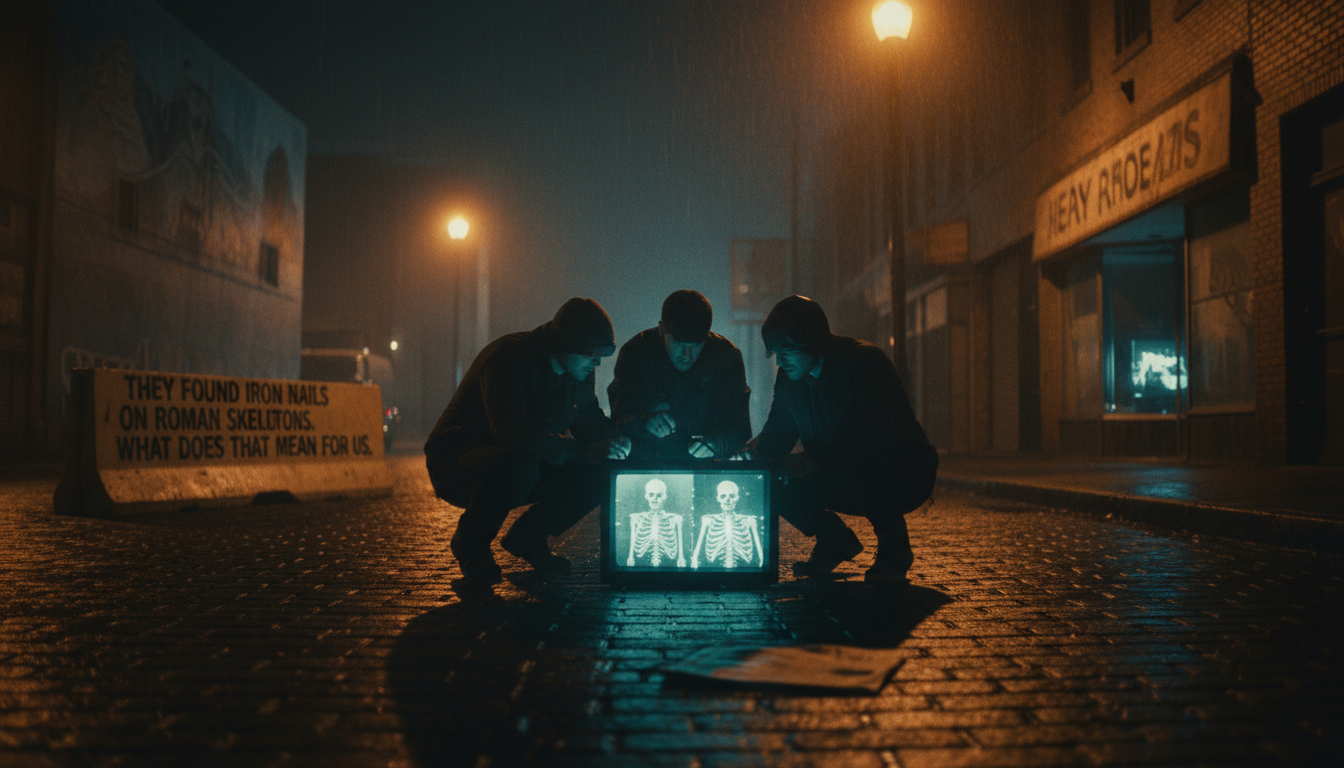 They found iron nails on Roman skeletons. What does that mean for us?