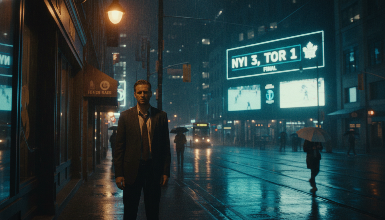 Here's what happened to the Toronto Maple Leafs last night (NYI 3, TOR 1)