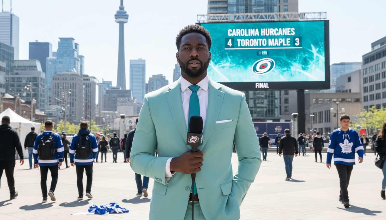 Here's what happened to the Toronto Maple Leafs last night (CAR 4, TOR 3)