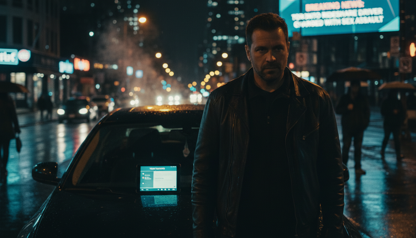 Your Toronto rideshare driver just got charged with sex assault.