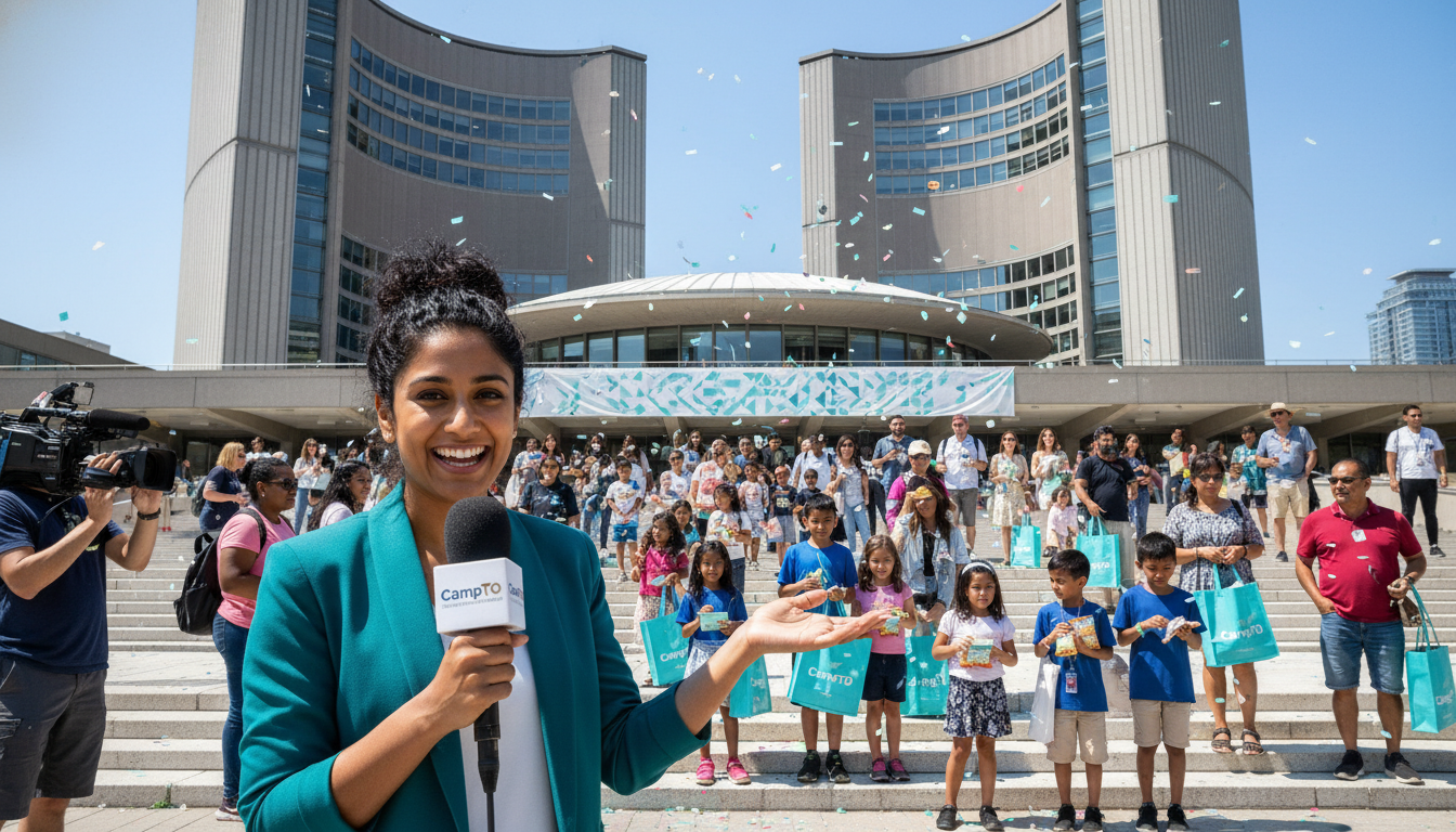 Your city just voted yes on more CampTO snacks and tech help