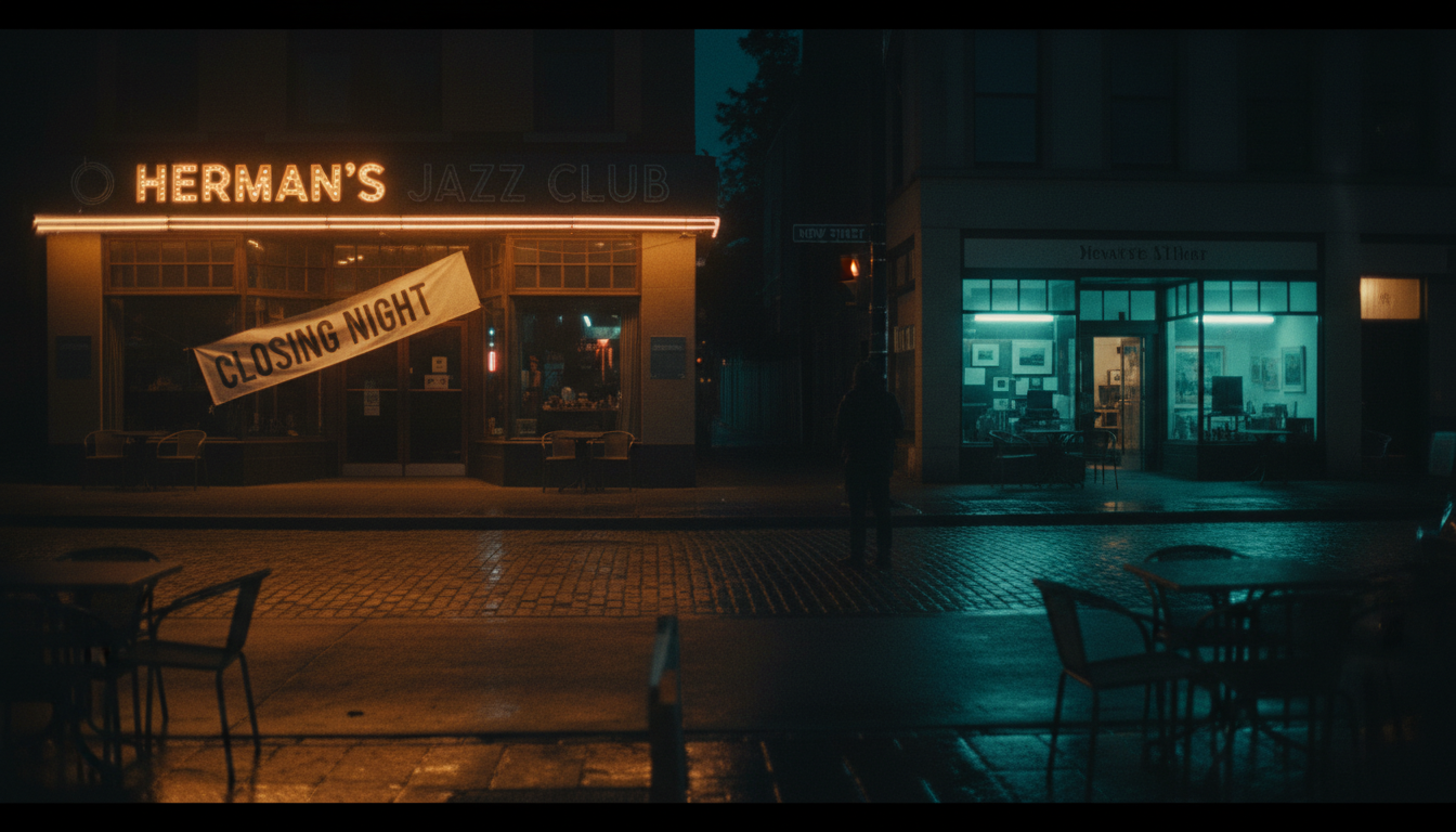 Hermann’s Jazz Club is closing. What happens to View Street now?