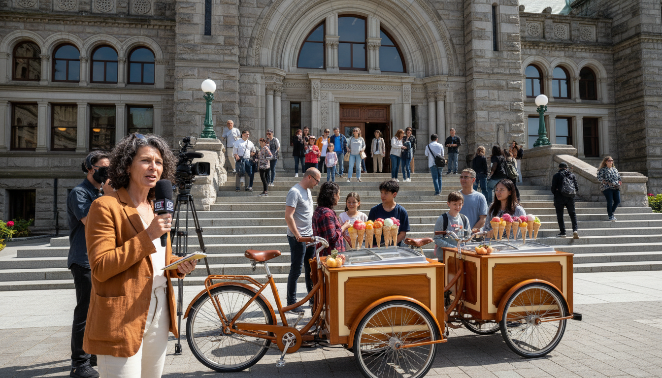 Your Victoria summer just got two new ice cream bikes