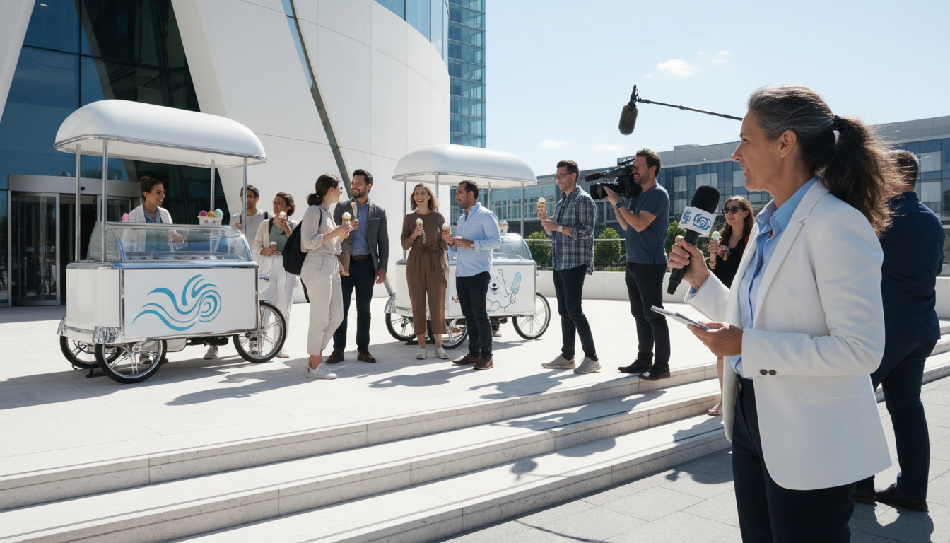 Your city just got two new ice cream bikes.