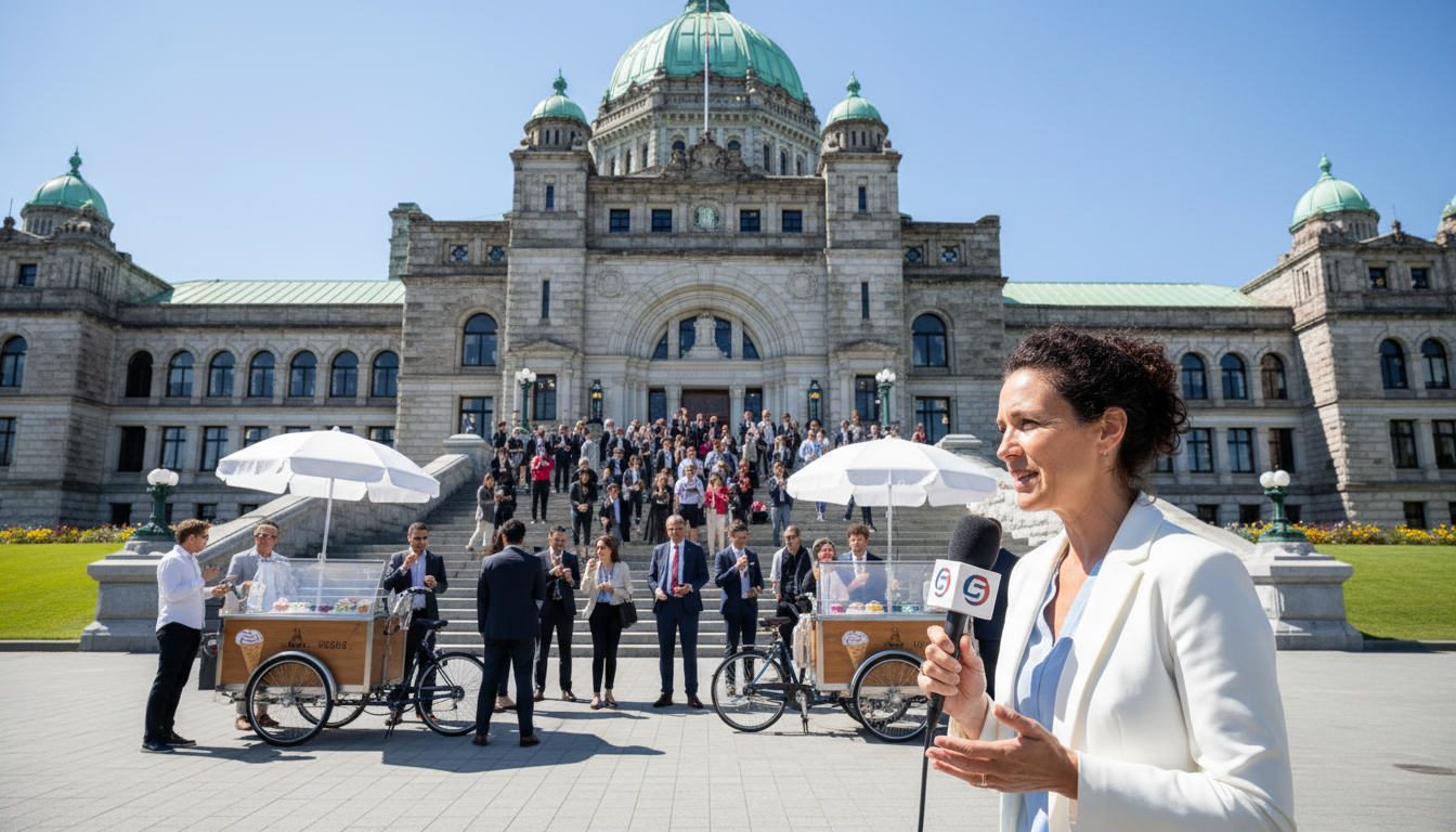 Victoria just approved two mobile ice cream bikes. Here's where.