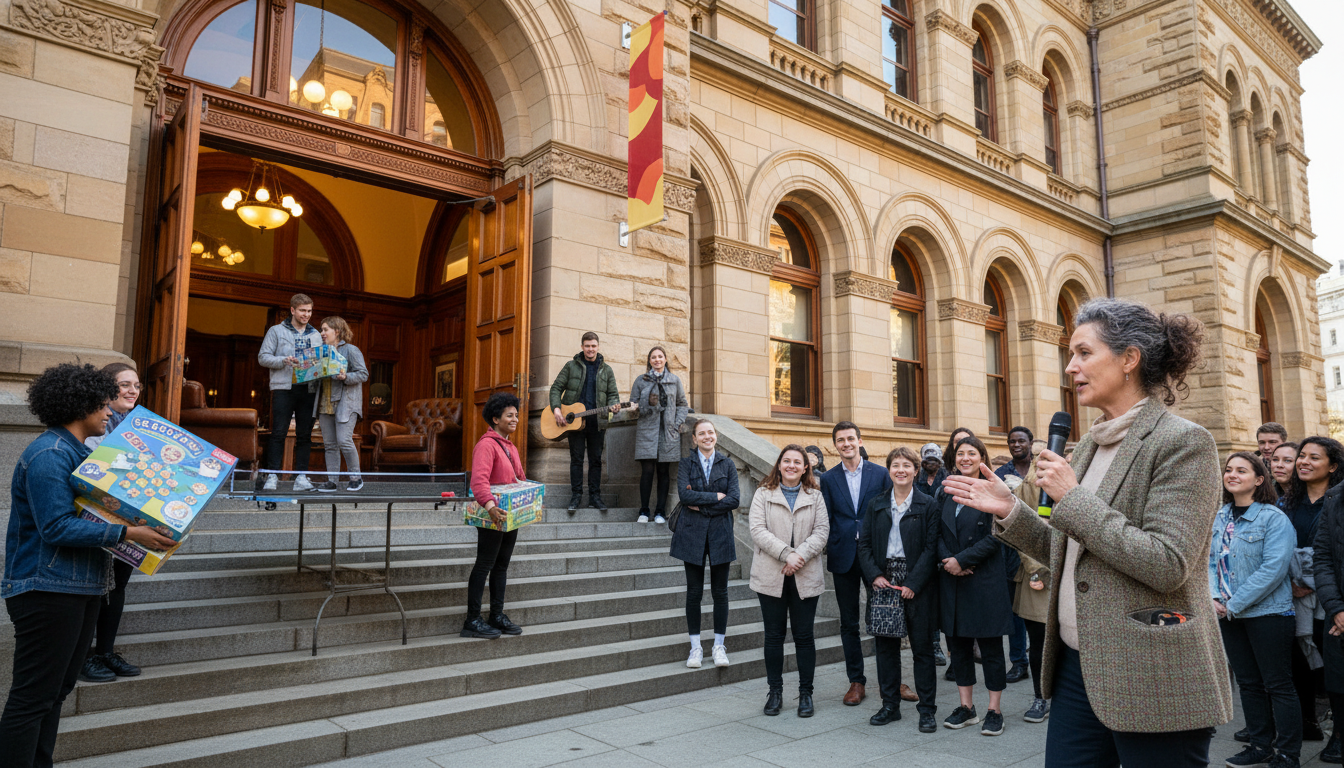 Your City Hall is making room for fun things
