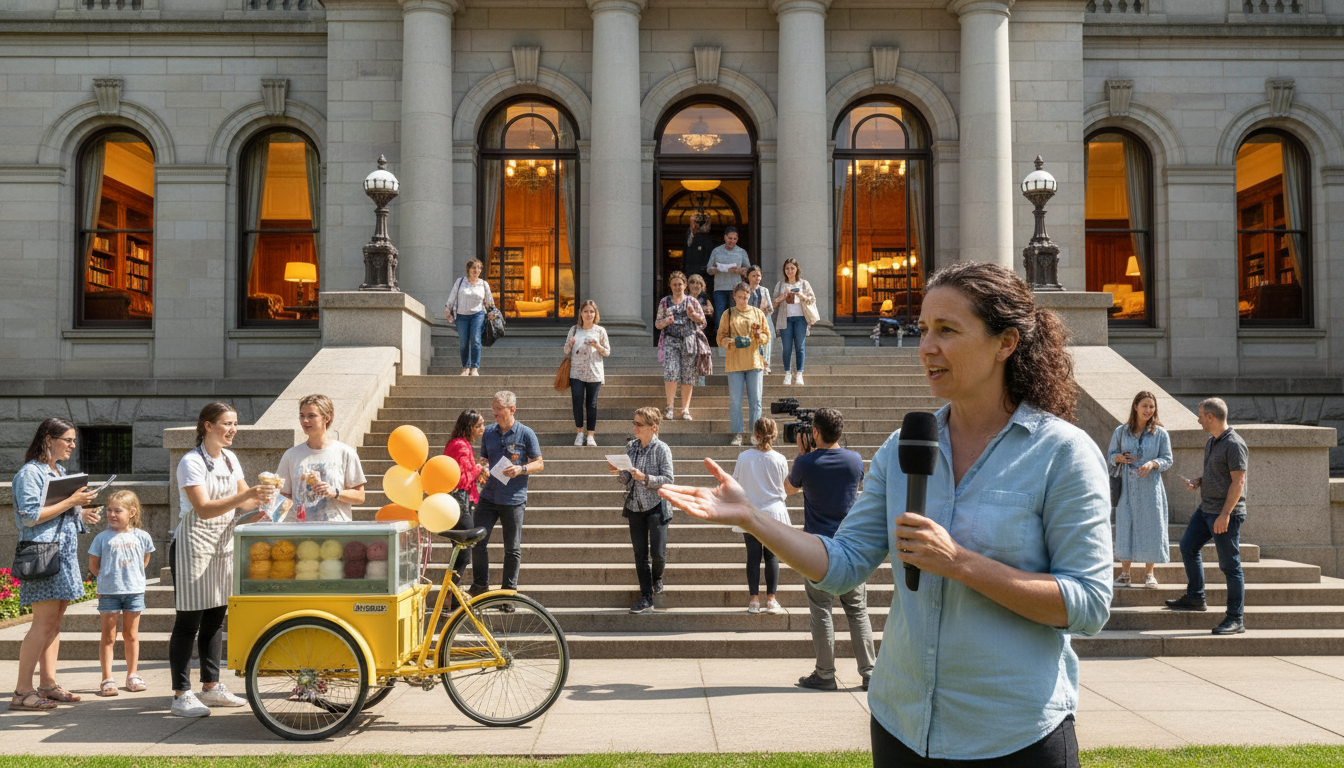 Your new ice cream bicycle means summer is here