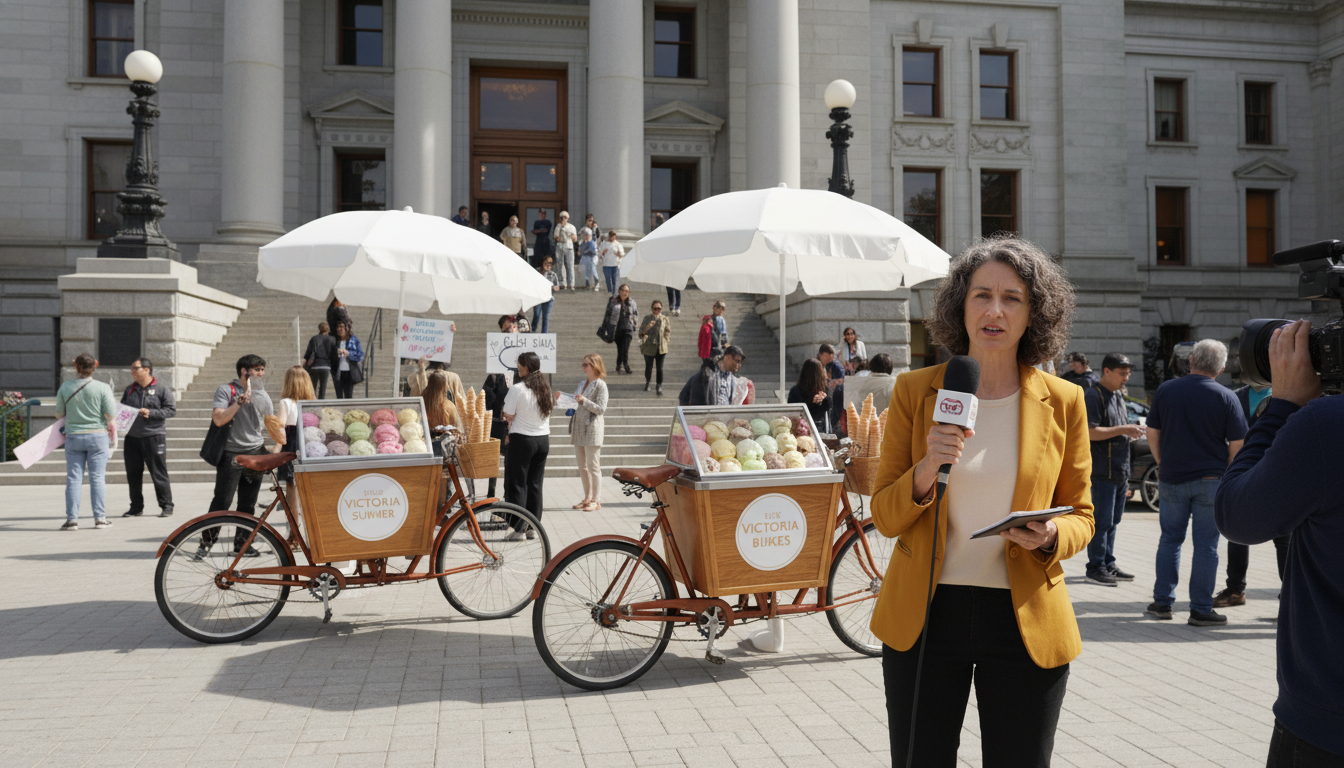 Your Victoria summer just got two new ice cream bikes