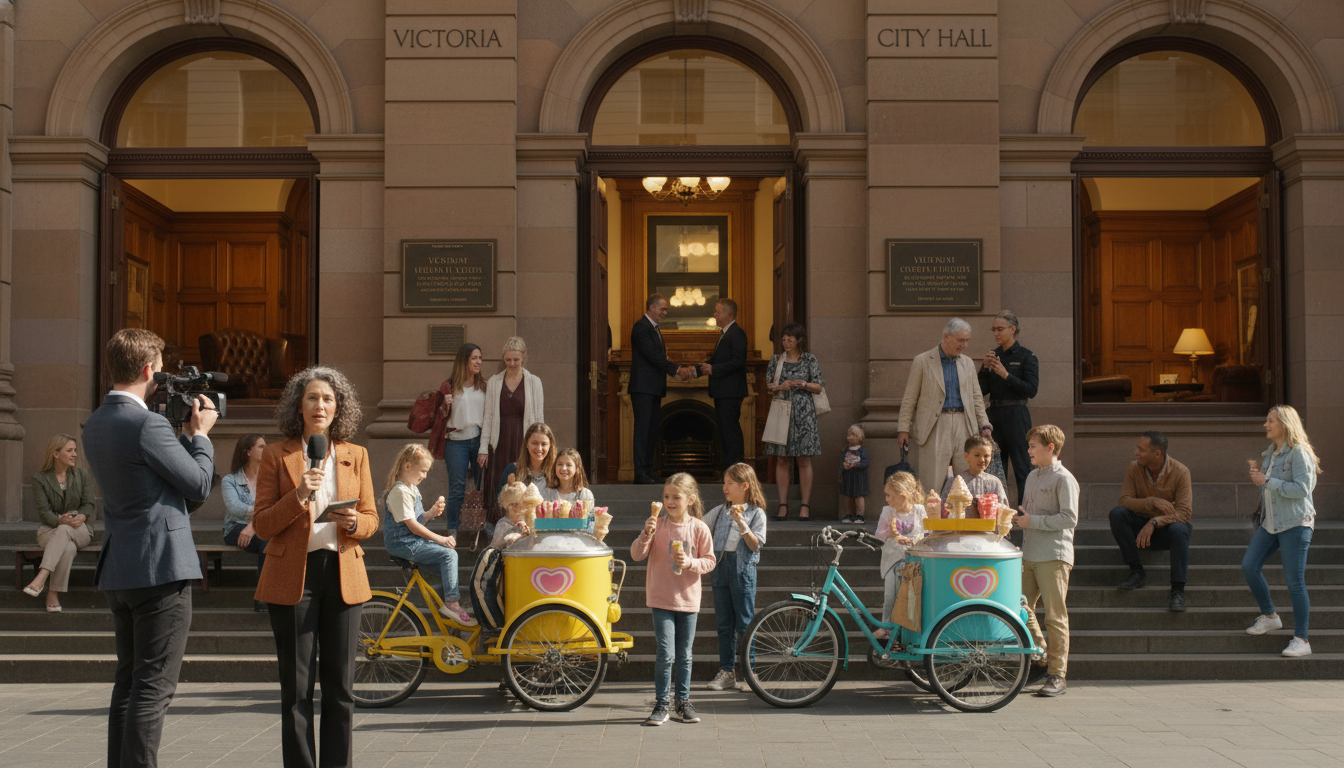 Your City Hall approved two new ice cream bikes. Here's why.