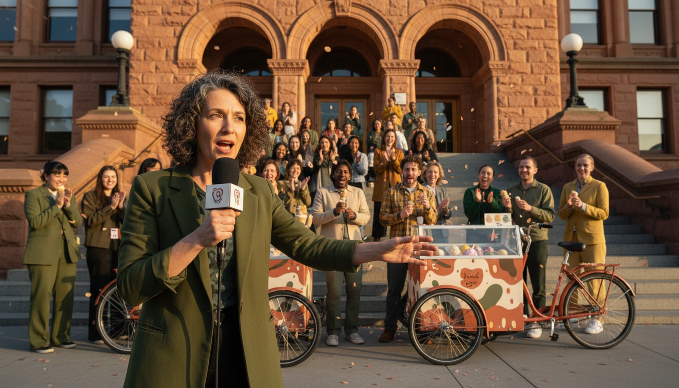 Your City Hall just approved TWO new ice cream bikes