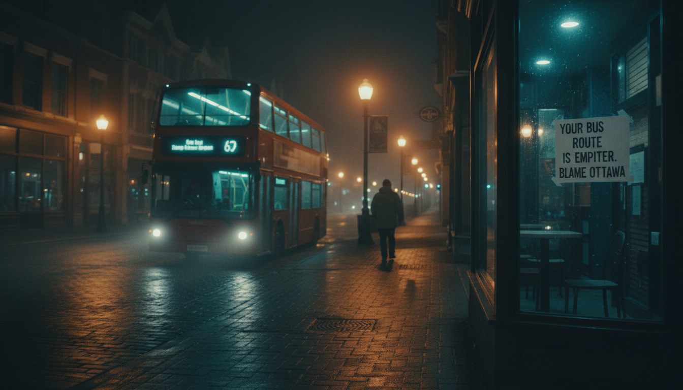 Your bus route is emptier. Blame Ottawa.
