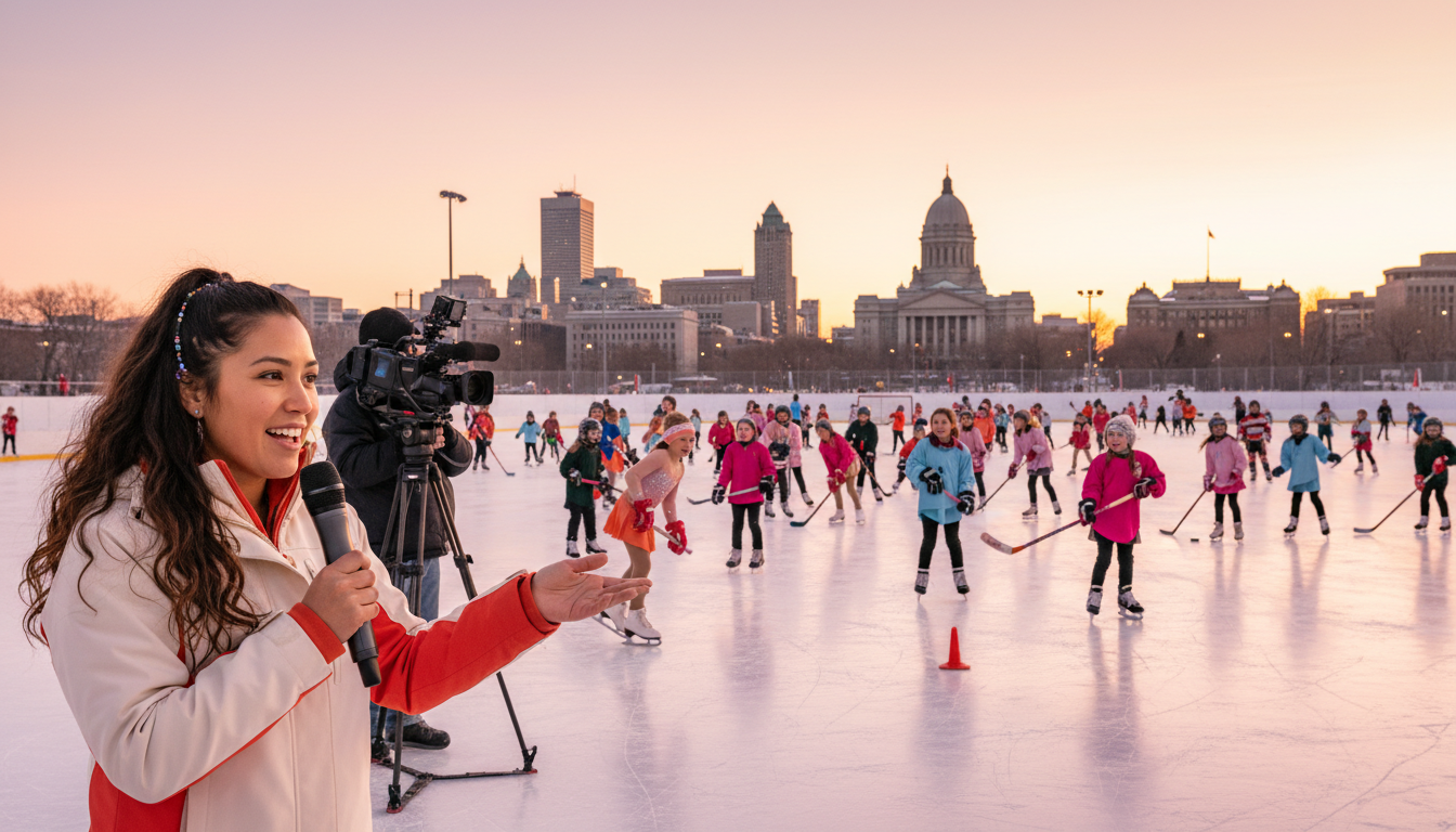 Your girls are taking over the ice, Winnipeg!